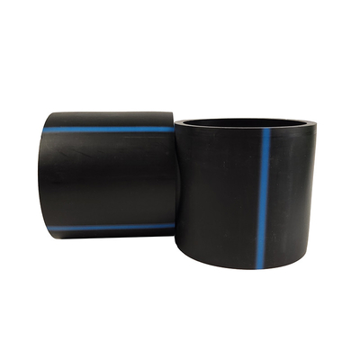 ड्रेजिंग ड्रेनेज एचडीपीई जल आपूर्ति पाइप PE100 प्लास्टिक काला रंग DN20mm
