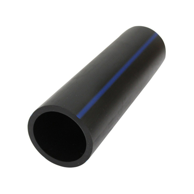 एचडीपीई जल आपूर्ति पाइप काले रंग की प्लास्टिक 160 मिमी फार्म सिंचाई