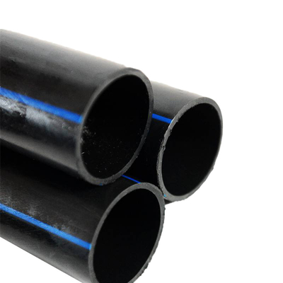 DN16mm-1800mm एचडीपीई जल आपूर्ति पाइप जंग प्रतिरोधी जल आपूर्ति और जल निकासी के लिए