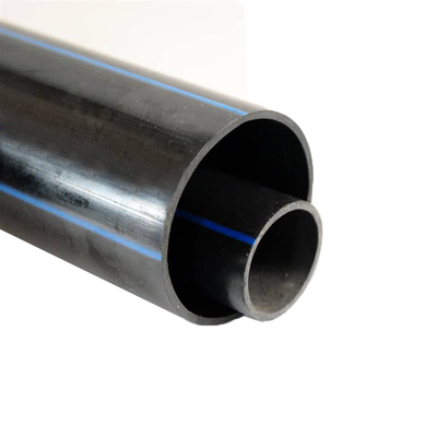 DN16mm-1800mm एचडीपीई जल आपूर्ति पाइप जंग प्रतिरोधी जल आपूर्ति और जल निकासी के लिए
