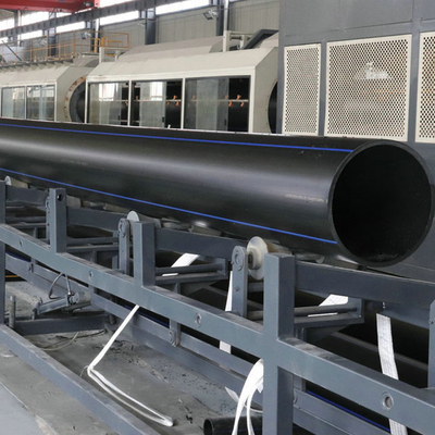 पीई जल पाइप पीई एचडीपीई पर्यावरण संरक्षण के लिए मोटाई 2.3mm-117.6mm
