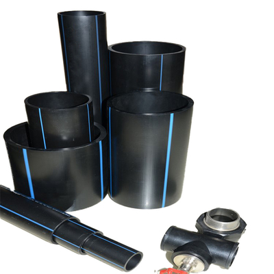 50 Years Longevity HDPE Water Supply Pipes PN6-PN16 Pressure Rating with Butt Fusion Connection Type 50 साल लंबे समय तक चलने वाले एचडीपीई पानी की आपूर्ति पाइप पीएन6-पीएन16 दबाव रेटिंग के साथ बट फ्यूजन कनेक्शन प्रकार