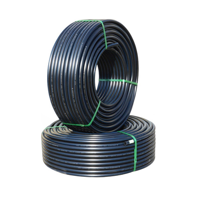 20mm-1200mm एचडीपीई पानी की आपूर्ति पाइप, काले रंग में पानी की निकासी के लिए