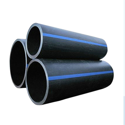 20mm-1200mm एचडीपीई जल आपूर्ति पाइप टिकाऊ और संभालने और स्थापित करने में आसान मोटाई 2.3mm-117.6mm हल्का