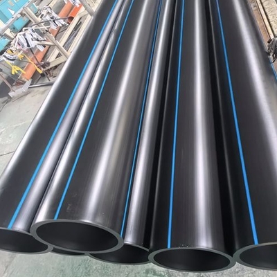 2.3mm-117.6mm मोटाई पीई सीवेज पाइप तापमान रेंज के लिए -40C से 60C सीवेज निपटान समाधान